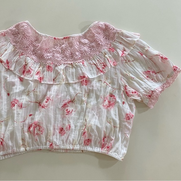 LoveShackFancy Elania Crop Top - Picture 13 of 16